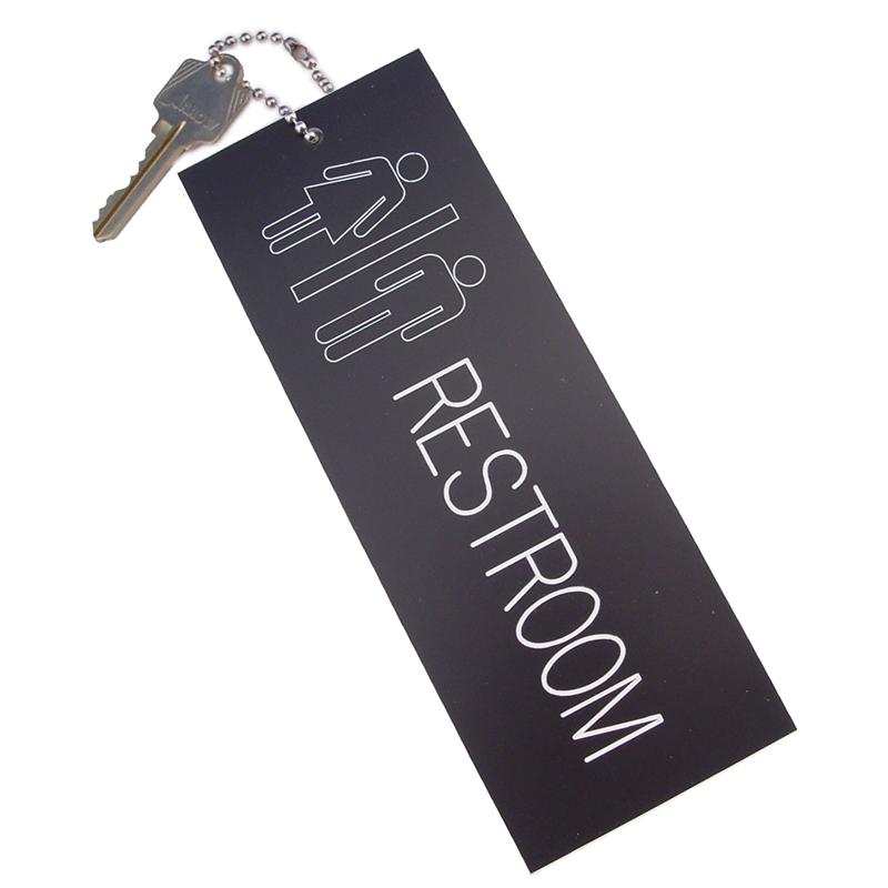 restroom keychain
